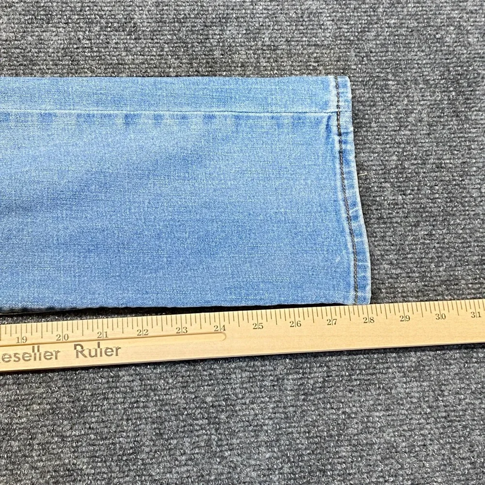 7 For All Mankind Kids Standard Light Wash Distressed Bootcut Jeans‎ Size 14
